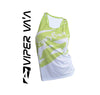 Green/White Vahine Mesh Tank